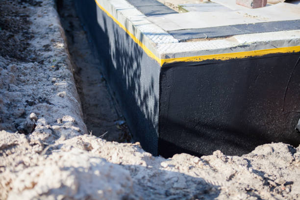 Residential Waterproofing installation at a Silver Lake, KS home by SJ Waterproofing Pros